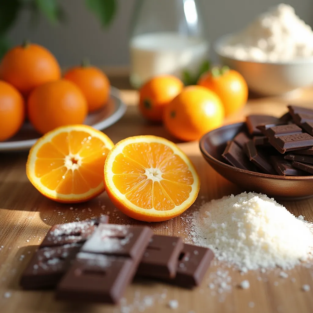 Orange Chocolate Cookies Serbian