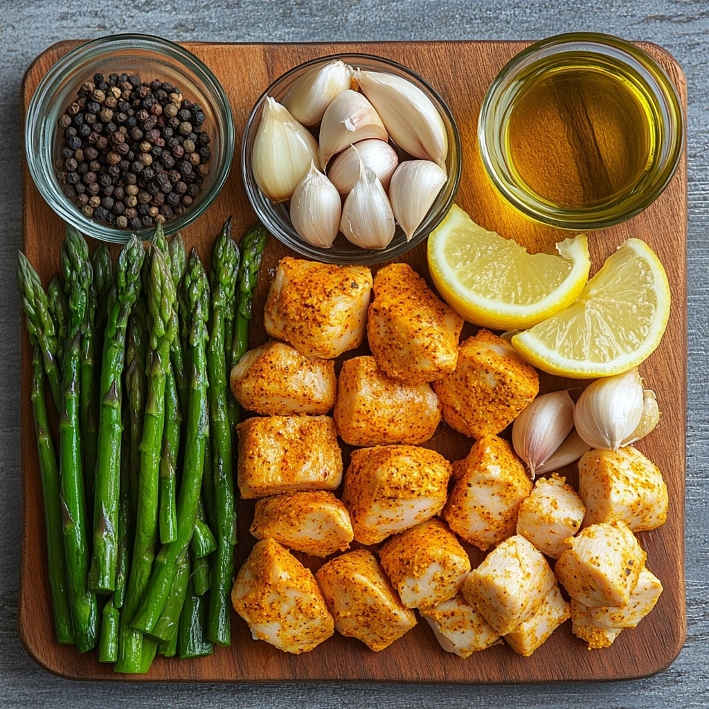 Turmeric Black Pepper Chicken with Asparagus: A Flavorful Powerhouse Meal turmeric black pepper chicken with asparagus Ingredients for Turmeric Black Pepper Chicken with Asparagus