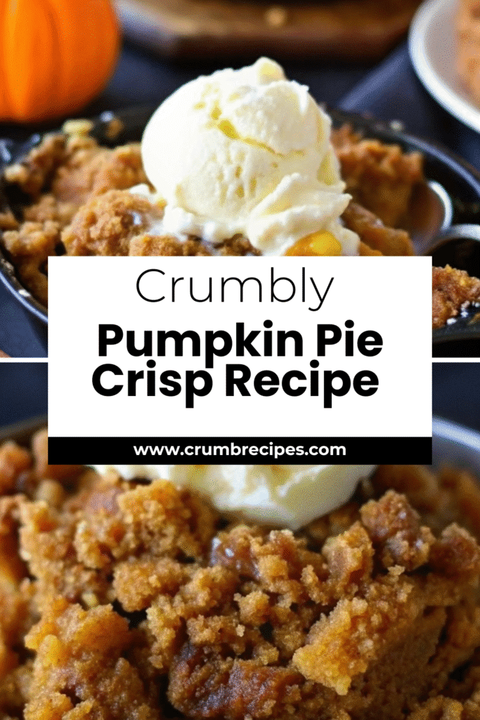 Pumpkin Pie Crisp Recipe: Easy, Cozy Fall Dessert with Crunch Pumpkin Pie Crisp Recipe Crumbly pumpkin pie crisp recipe