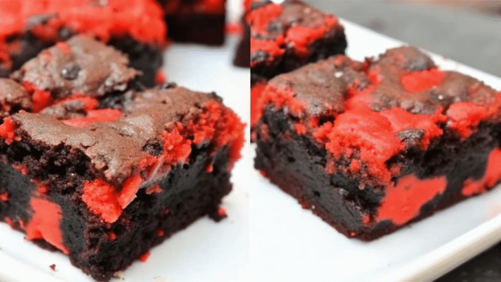 Halloween Brimstone Brownies